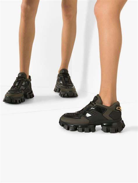 prada black cloudbust|prada cloudbust boots.